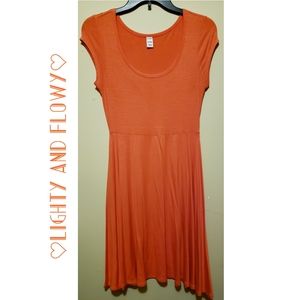 Orange Summer Dress